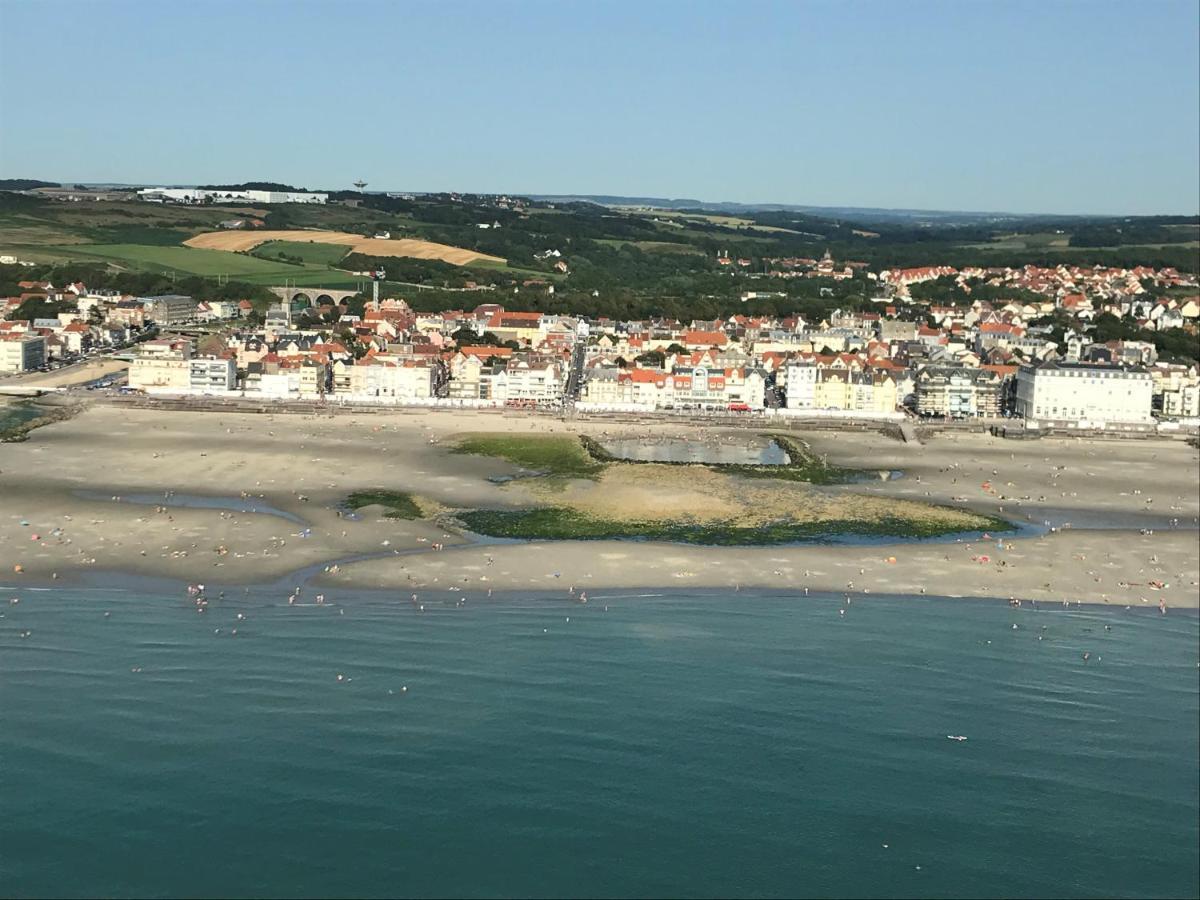 Villa Louise - Appartement Spacieux Proche Digue Avec Jardin Wimereux Eksteriør bilde